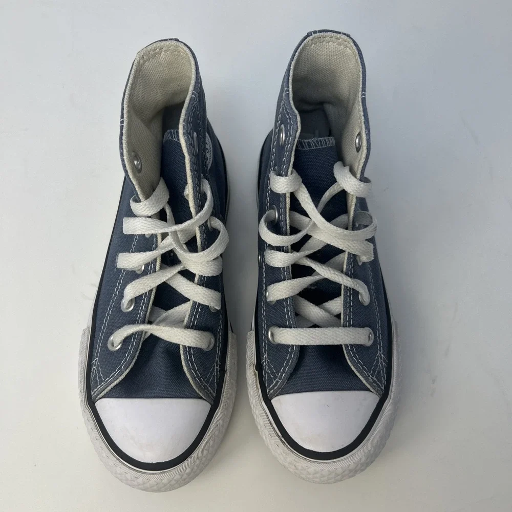 Converse Chuck Taylor All Star EVA Lift Platform High Lakeside Blue Youth Sz 12